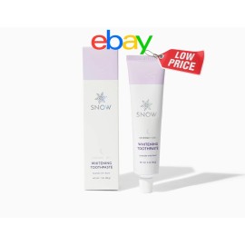 SNOW Whitening Toothpaste  Midnight Mist Night PM Toothpaste Lavender Mint 3 oz