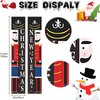 Merry Christmas Banners, Nutcracker Christmas Banner for Door Porch Christmas
