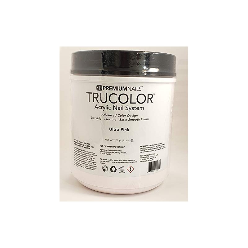 Premium Nails - Acrylic Nails Tru-color powder -32oz/907g - (ULTRA