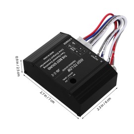 ULTECHNOVO High to Low Level Converter Car Audio System Converter Vehicle Adapter