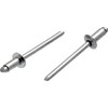 3mm x 6mm Stainless Steel Blind Pop Rivet Dome Head