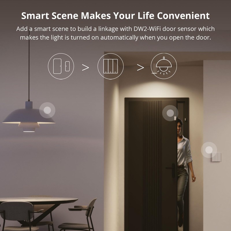 SONOFF Matter Smart Light Switch, 2.4GHz WiFi Light Switch, Neutral