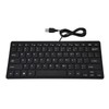 78 Keys Ultra Thin Mini USB Wired Keyboard for Desktop