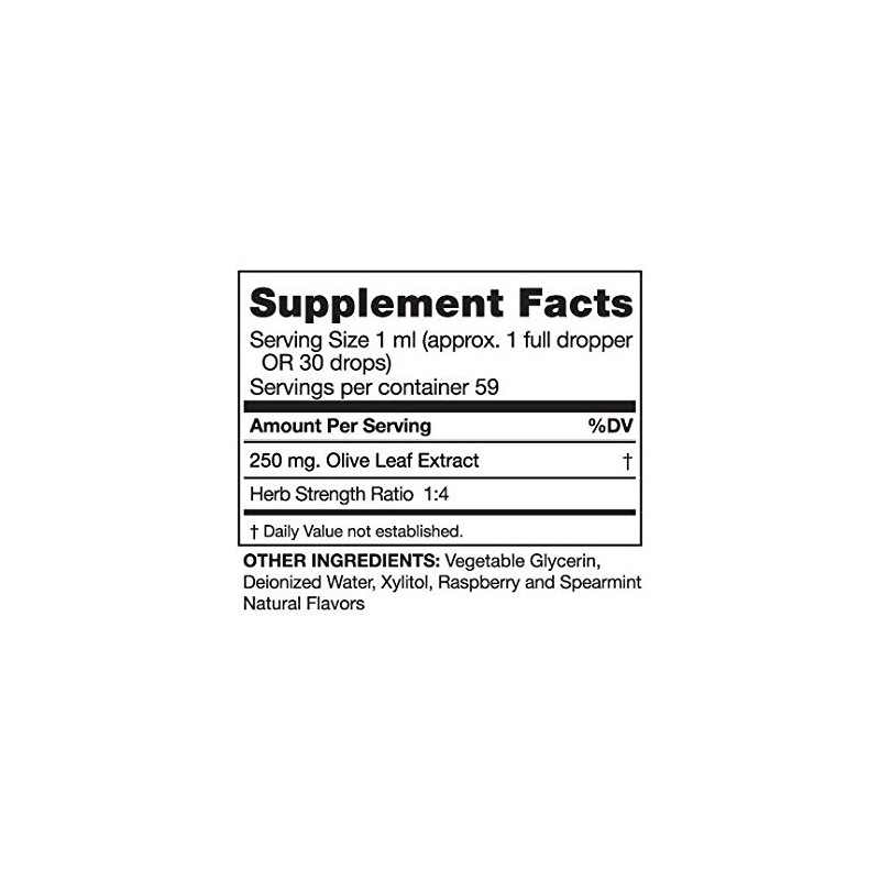 Seagate Products Olive Leaf Extract Liquid