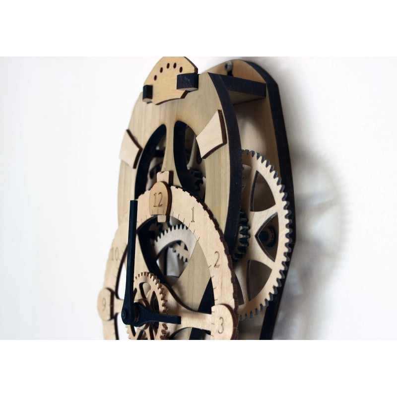 Abong Vera Wooden Crafted Clock Kit | Do-It-Yourself Project
