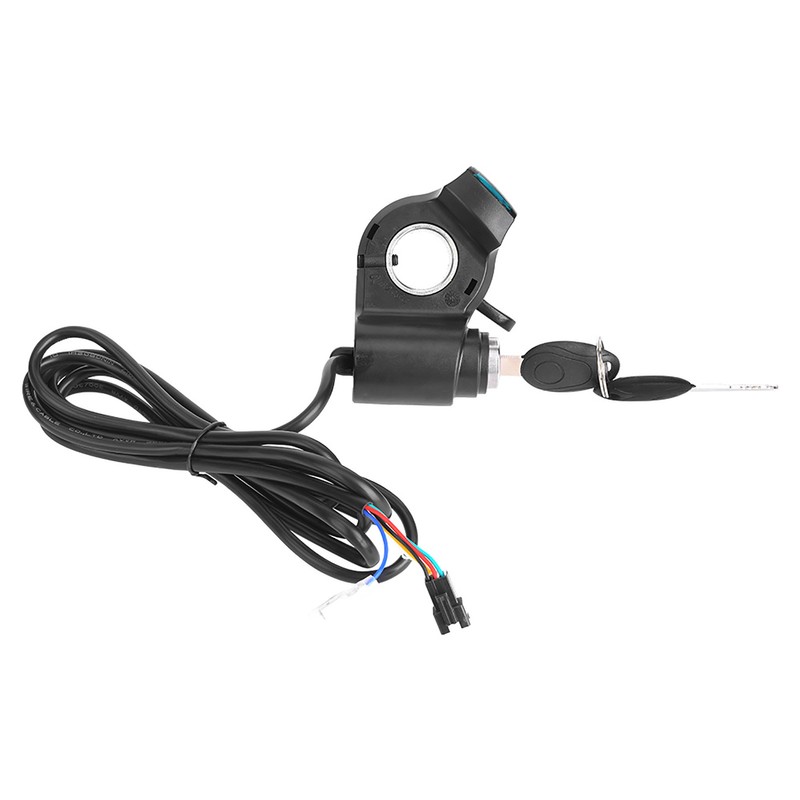 E‑Bike Thumb Throttle LCD Display Digital Battery Voltage Power Switch