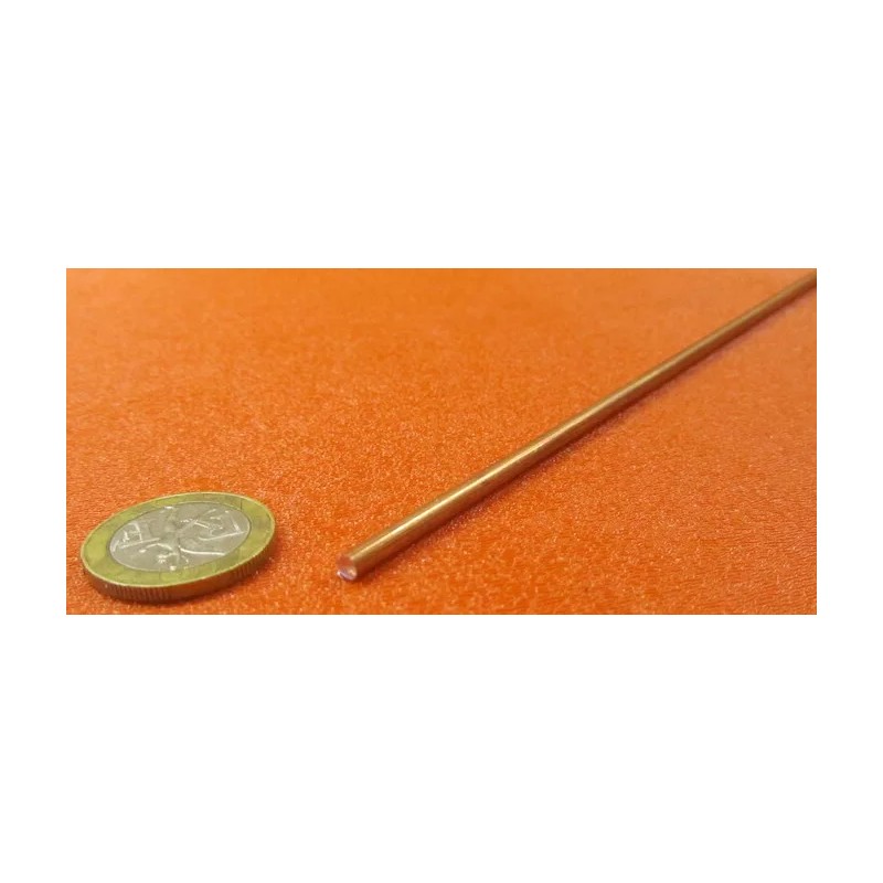 Basic 110 Copper Rod 1/8" Dia. x 24" Inch Length,
