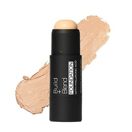 Palladio BUILD  BLEND - Barra de base de maquillaje de cobertura media para el rostro, frmula cremosa ultra mezclable para un acabado natural sin...  