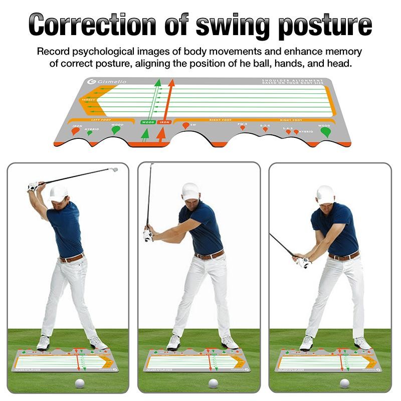 Dprofy Golf Training Mat for Beginners Posture Assistance and Entry-Level
