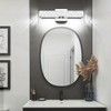 SOLFART Crystal Vanity Lights for Bathroom, 5 Color Adjustable Dimmable,16.5