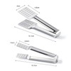 2 Pieces Tea Clips, Stainless Steel Clips, Tea Bag Squeezer,