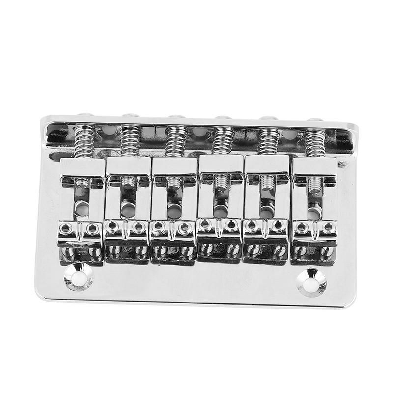 1PC Fixed 6 String Bridge Tailpiece for 52mm Electric Guitar