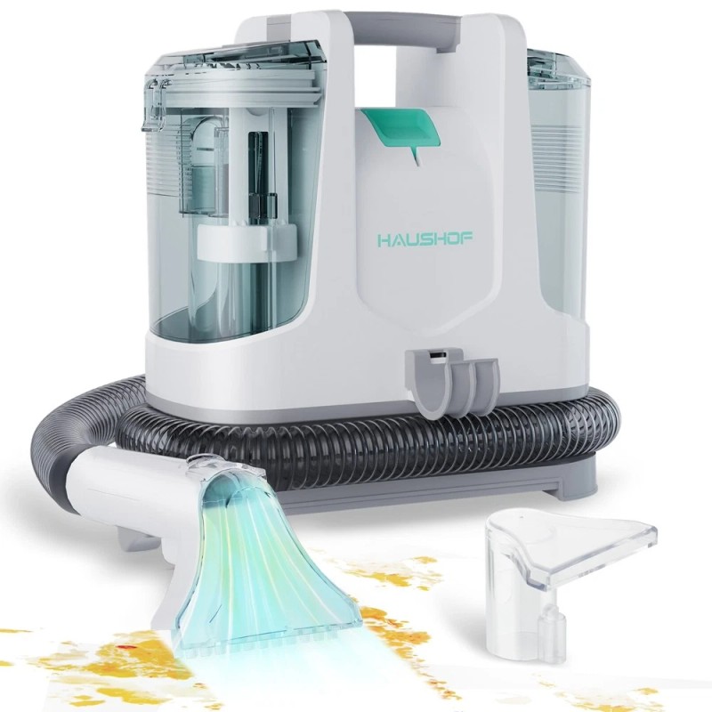 HAUSHOF 400W Corded Electric Carpet Spot Cleaners Handheld Deep Cleaner