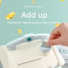Cartoon House Piggy Bank with 3D Sticker DIY Storage Money