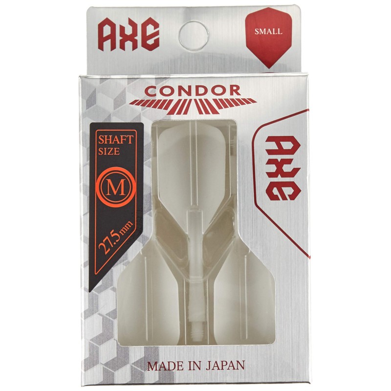 CONDOR AXE REVIVAL Small L White Darts Flight Condor Axe