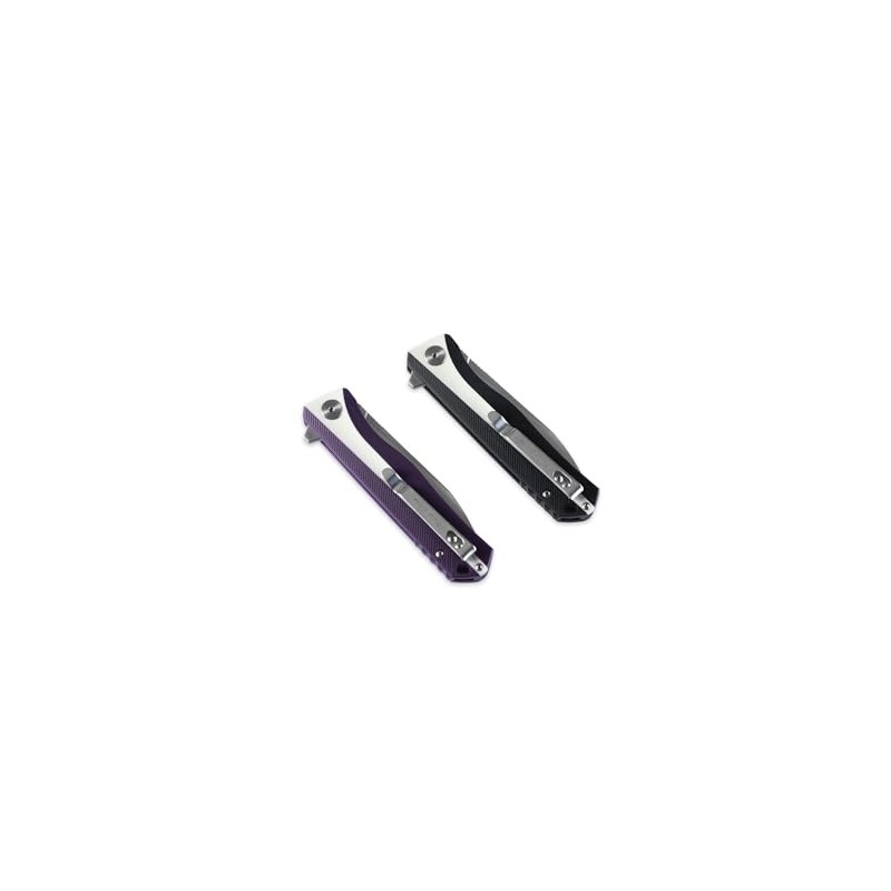 Petrified fish PF818 Cuchillo Plegable 3.54 inch Cuchilla de Black