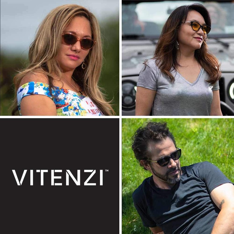 VITENZI - anteojos de sol con lectores para mujer teñidas