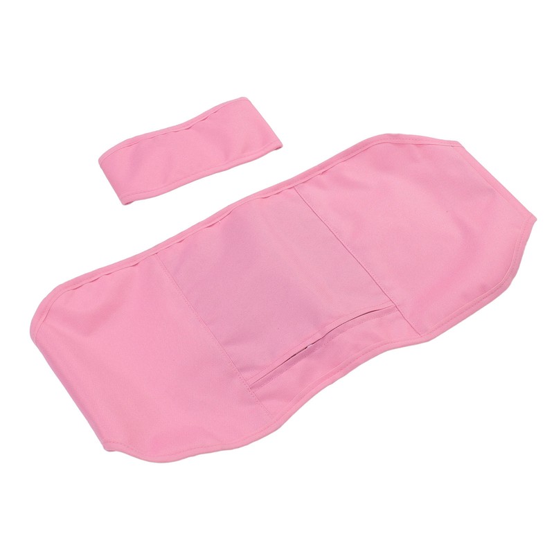 Castor Oil Pack Wrap Waterproof Oil Proof Adjustable Elastic Strap