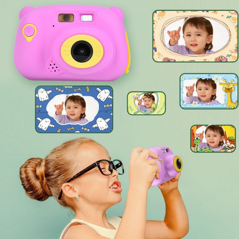 2 inch Screen WiFi Kids Camera with Flash Light 12