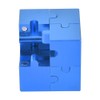 3D Quadrate Shape Decompression Toy Assemble Logical Thinking Educational ToyBlue