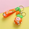 CAOXIAN Rabbit Keychain Cute Cartoon Carrot Rabbit Key Ring Bag