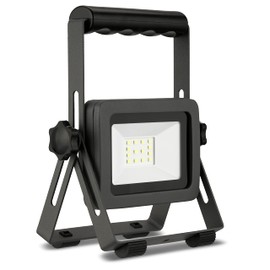 REV Flare Work Light - LED Work Light with Stand, 10 W, 900 lm, IP65 - Silver-Anthracite