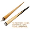 Billiards Cue Children's/Adult's Pool Stick Whitewood Rear Fork Design 1/2