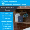 Ideal Security Wireless Indoor and Outdoor Motion Sensor Alarm, 2-Pack,