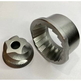 Barista Express, Brevelle For Breville Barista Conical Upper Lower Grinder Burr Set (Pre 1926 PDC)