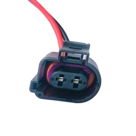 2PCS 1J0973722A Rear Brake Caliper Motor Harness Plug Connector 1J0 973 722a