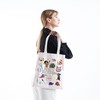 FOTAP Camp Half Blood Cabins Canvas Shopping Bag Gift Book