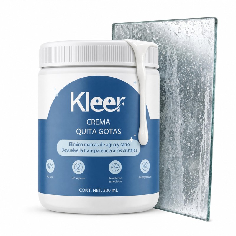 Kleer Crema Quita Gotas y Sarro 300ml — Elimina Manchas
