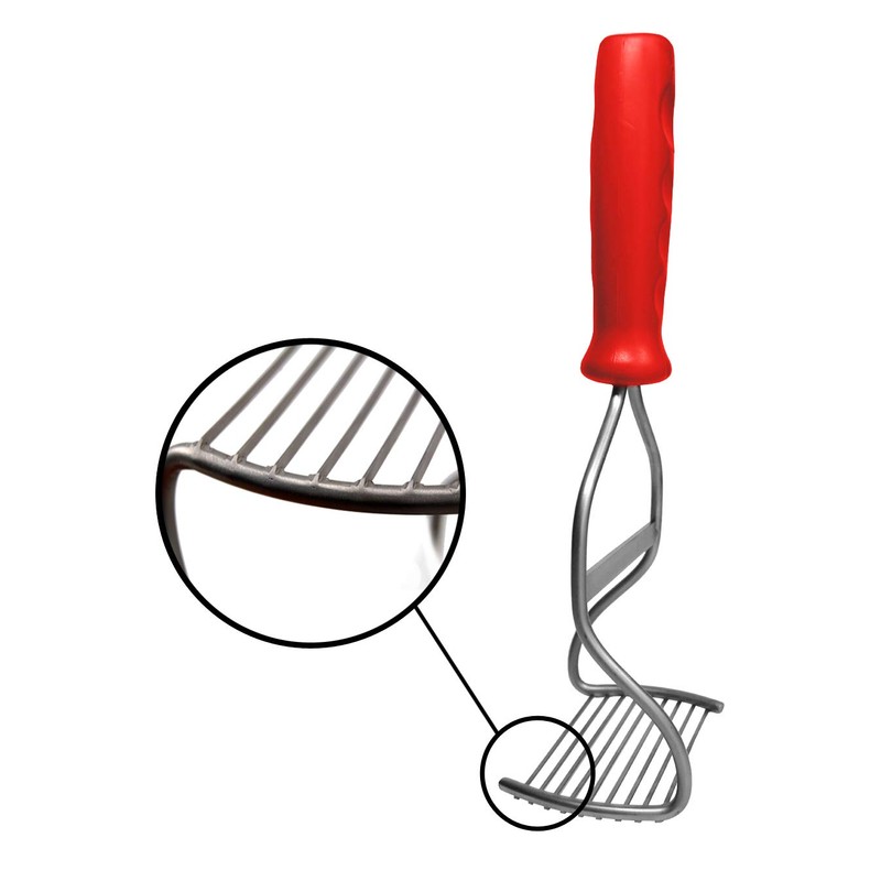Kitchen Innovations Diamond Series Masher - World's Best Handheld Masher