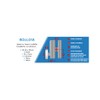 Zinc Alloy Shower Door Twin Rollers Runners - Set of