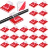 60 Pieces Mini Cable Clips Self Adhesive Light Clips Light