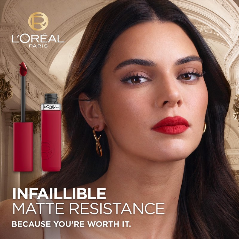 L'Oréal Paris Liquid Lipstick - Intense Colour & Matte Finish
