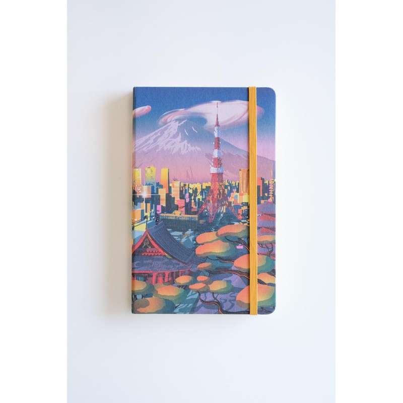 Moleskine LEQP060IAMTOK Notebook, Japanese Limited Edition, I am Tokyo Hardcover,
