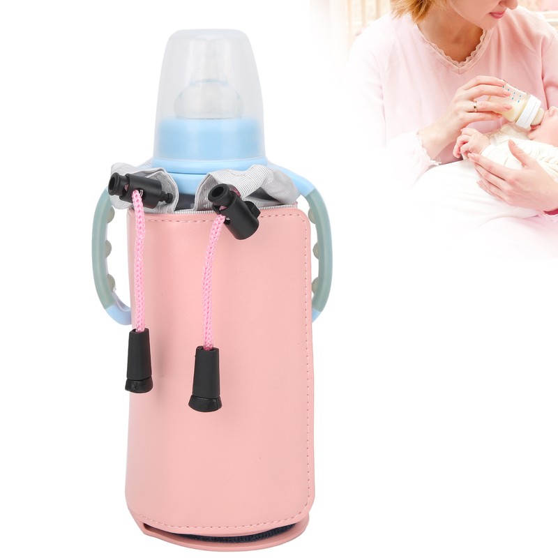 Feeding Bottle Warmer Bag Travel Portable Baby Bottle Heater Warming