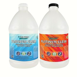 THE EPOXY RESIN STORE Crystal Clear Epoxy for bar tops, tables, crafts, jewelry, castings-1 Gallon Kit