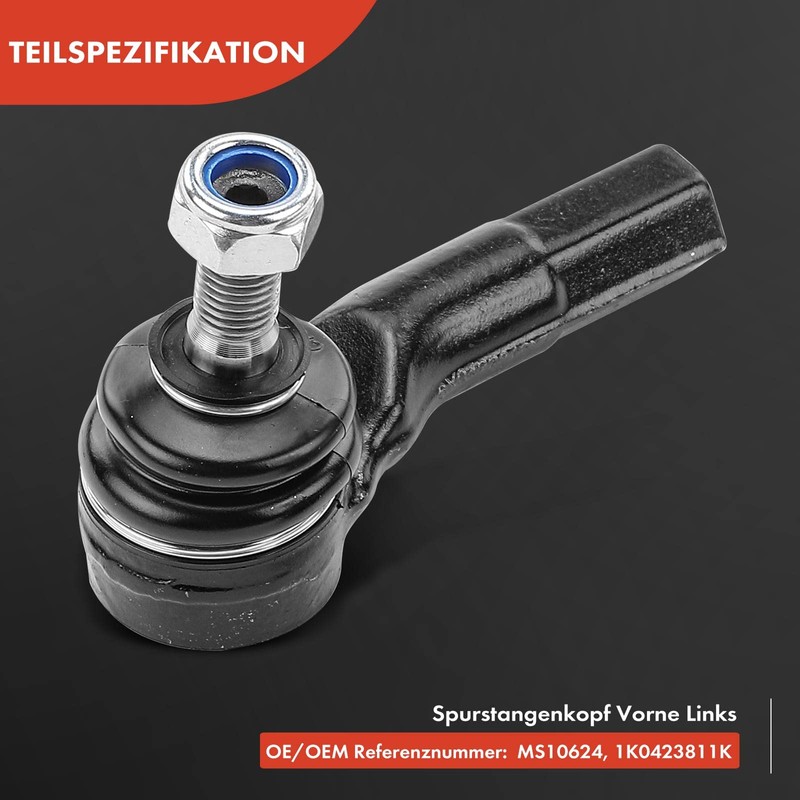 Frankberg 2 x Tie Rod End Front Axle Compatible with