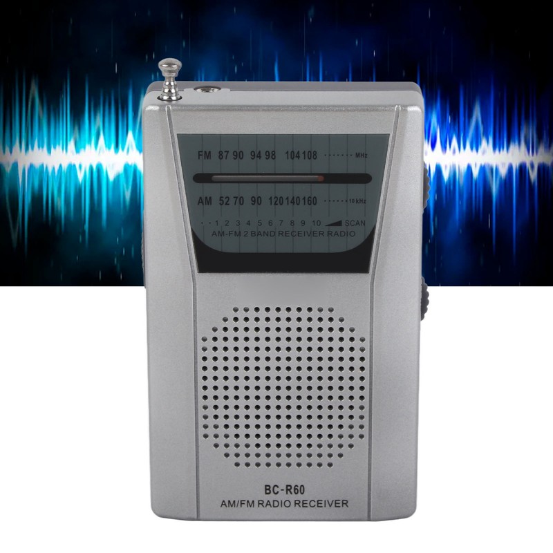 Portable Radio Portable Pocket Small Mini Multifunctional Practical AM FM