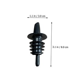 iplusmile 10pcs Wine Pourer and Stopper Bar Supply for Smooth Dispensing and Airtight Sealing for Wine Bottles and Home Use Elegant Design