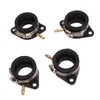 4 Pcs Carburetor Intake Manifold Boots 16065‑028 Rubber Inlet Joint