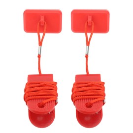 2PCS Treadmill Safety Key Emergency Stop Switch Exercise Running Machine Security Lock Key for Most Treadmill