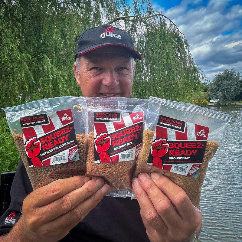 Fjuka Squeez-Ready Method Pellet 2mm | Ready-prepped Method feeder pellet