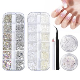 1 Set Nail Pearls for Nail Art,Nail Gems,Charms,Gems and Rhinestones,Rhinestones,for,Pearl,Beads,Charms,