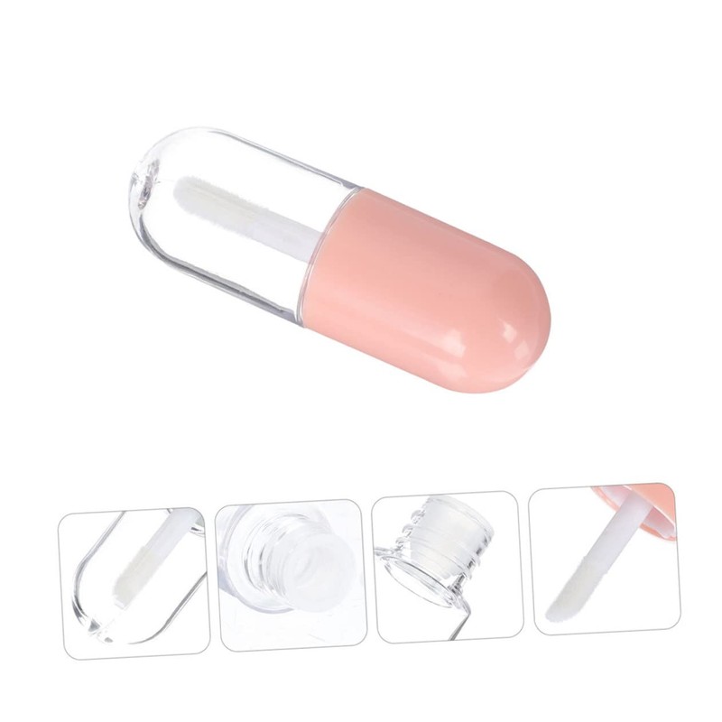 DOITOOL 16pcs Lip Oil Bottles Refillable Lip Gloss Tubes Travel-friendly