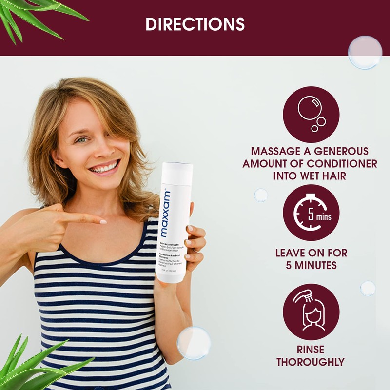 Maxxam Reconstructor Deep Hair Conditioner for Damage Control, Protein Enriched