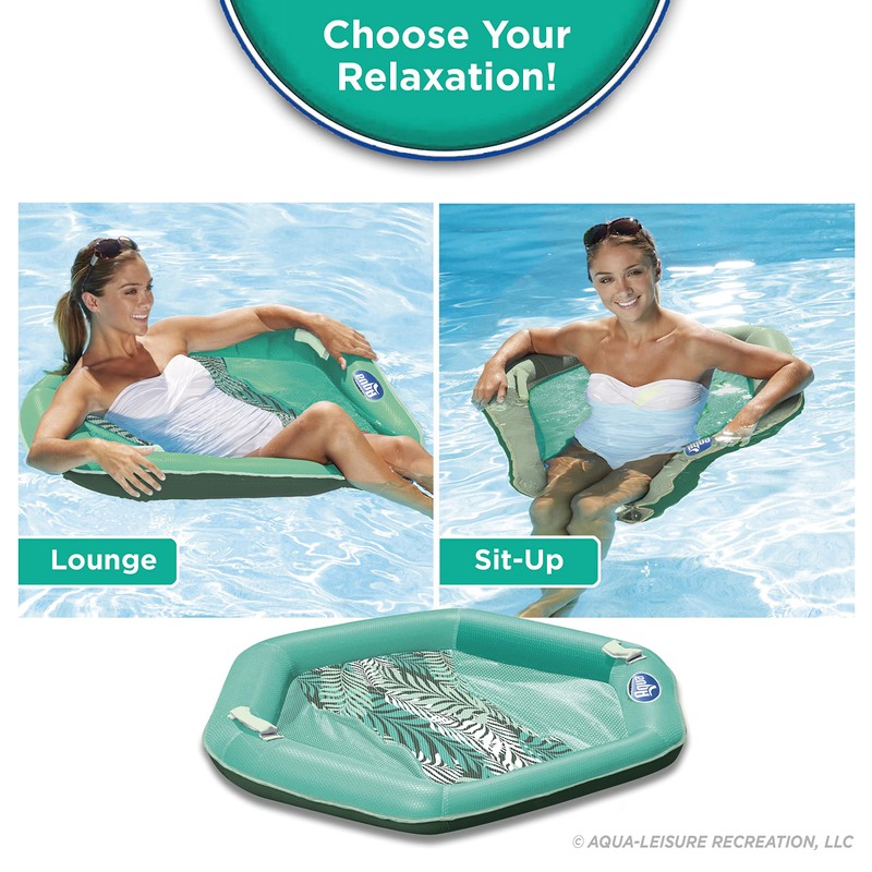 Aqua Supreme Hex Pool Chair Float – Multi-Position, Heavy Duty