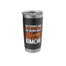 South Korean Kimchi Highly Cultured Asian Food Lover Kimchi Stainless Steel Insulated Tumbler